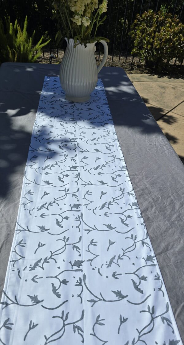 Organic Cotton Table Runner - Image 3