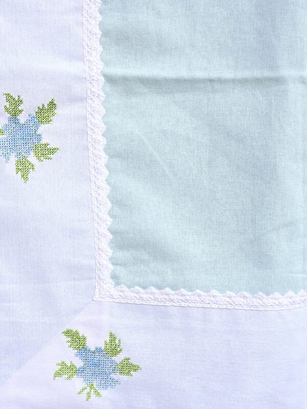 Embroidered Pure Cotton Table Cover - Image 2