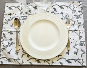 Organic Cotton Kantha Placemat Set